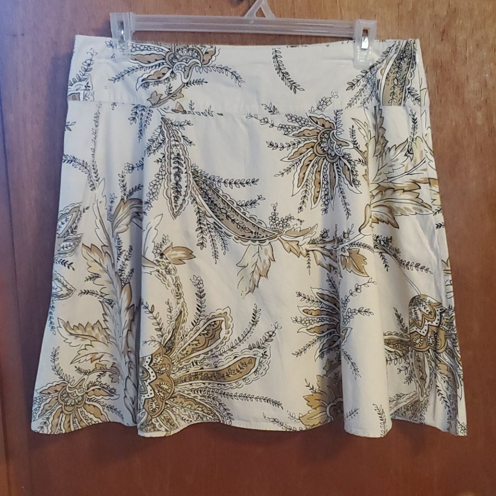 Austin clothing co. Boho cotton a line skirt EUC